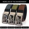 TUSHI New Tactical Belt for Men Tight Thick Nylon Casual Belt Alloy Ratchet Automatic Buckle Golf EDC Outdoor Military Belt Male