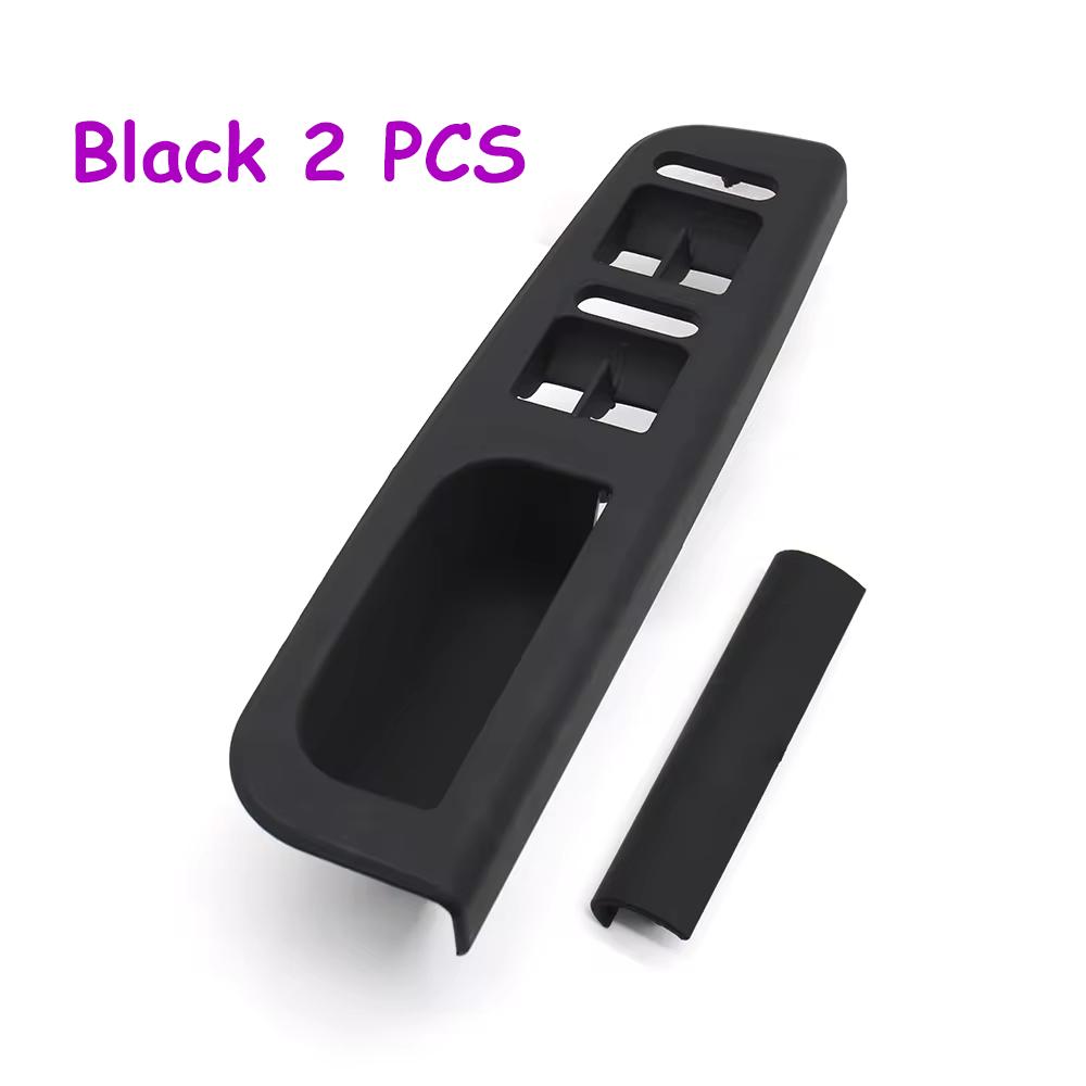 Golf 4 MK4 Jetta LHD Carbon Fiber Front Rear Left Right Door Handle Set Replacement For Volkswagon VW Bora 1999-2004