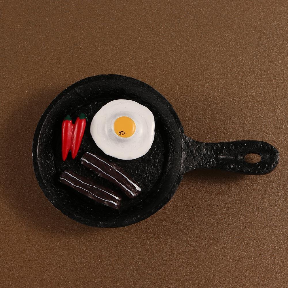 Food Simulation Decorative Magnetic Note Holder Fridge Magnets Board Stickers Message Sticker