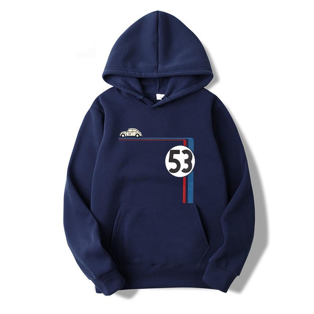 Neuer HERBIE 53 Hoodies-Auto Film Geht Anzahl Nummer
