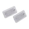 LED Canbus White Number License Plate Light For Fiat 500 Abarth 500 2007-2020 Xenon High Brightness Number Plate Lights License Plate Lights 2