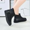 Fashion Low Tube Rain Shoes New Women's Wear Waterproof and Non-slip Outdoor Pvc Velvet Rain Boots Women's Overshoes