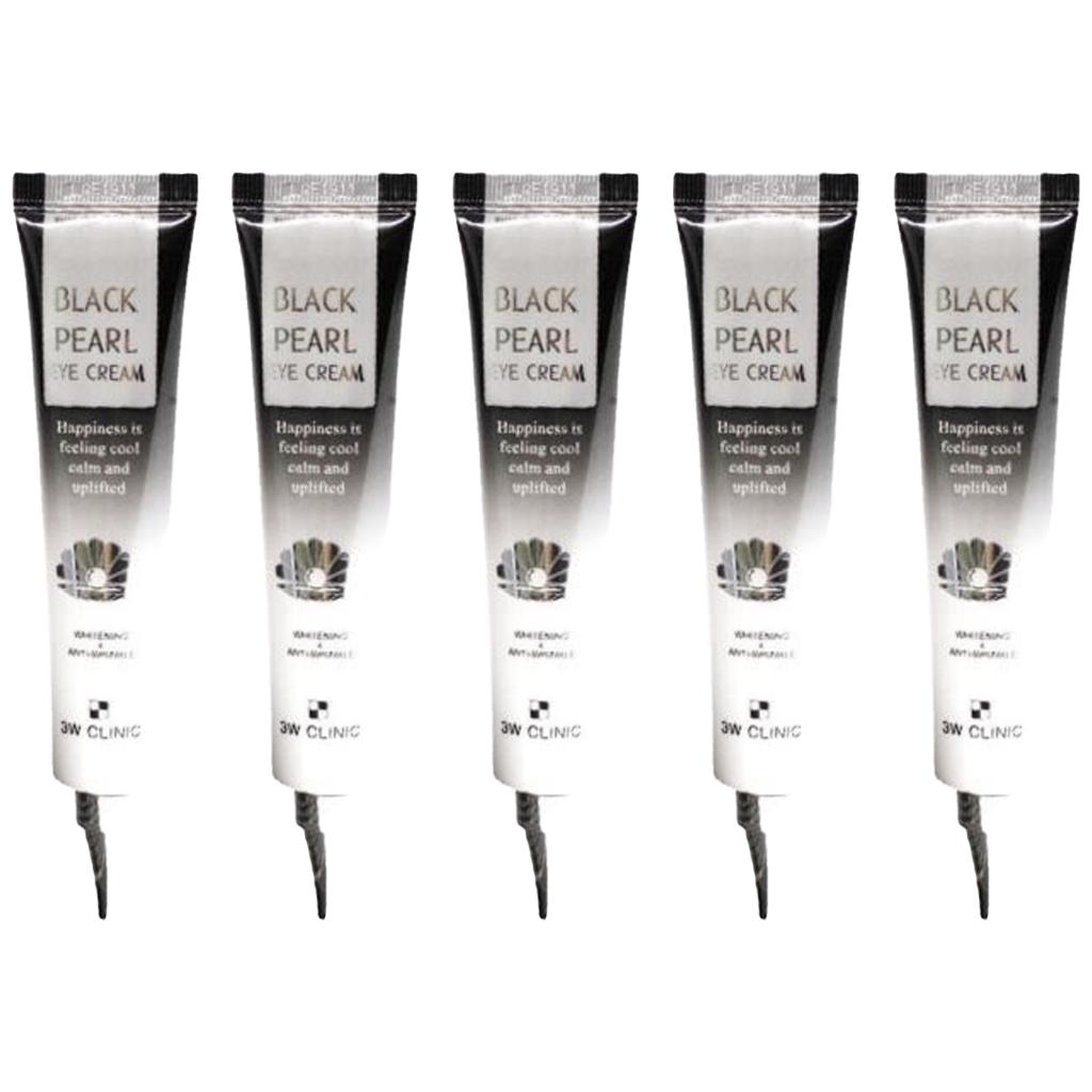 

3W CLINIC Black Pearl Eye Cream 40ml - Крем для век с черным жемчугом (3 варианта) #5PCS