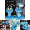 Plush Animal Kingdom Zootopia Gary Blue Snake Toy For Kids And Gifts