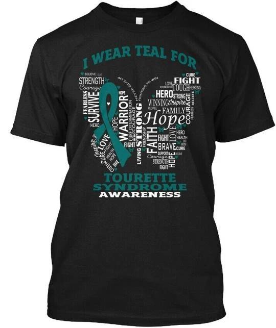 

Tourette Syndrome Awareness T shirt Made in the USA Size S to 5XL L