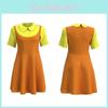 Squid Game Holzpuppe Cosplay Kleid Bequem Und Atmungsaktiv Rotes Grünes Licht