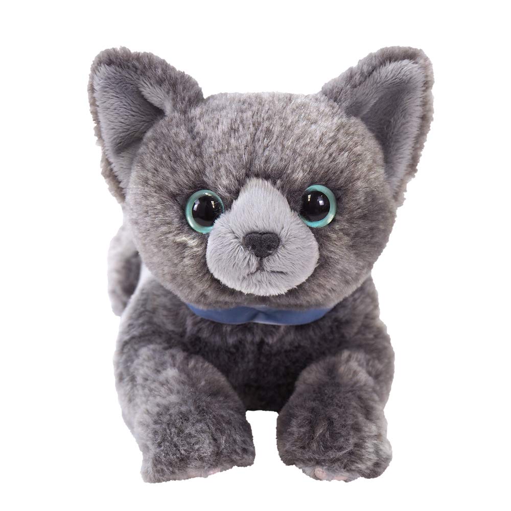 

Sun Lemon Knee Cat Russian Blue S x x Stuffed Animal 15.2 13.6 37.1cm