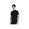 Li-Ning Solid Color Moisture Wicking Quick Dry Breathable Short Sleeve Polo Shirt Men tops Black APLU201-6
