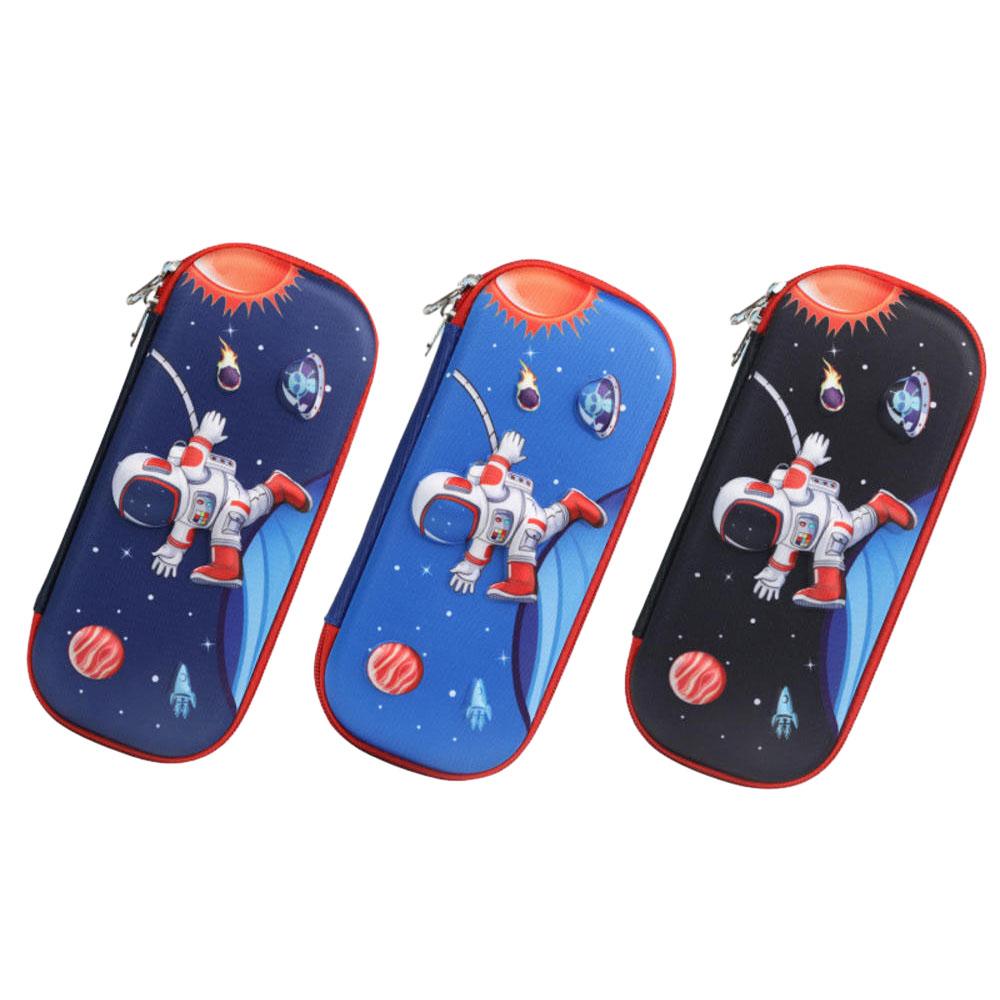 Fashion Cartoon 3D Stationery Box Waterproof Children Pencil Case Kids Pencil Bag With Dual Zip For Boys Girls School Gift