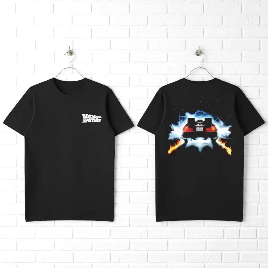 Back to the Future Blazing a Trail Men s T Shirt XXXXL