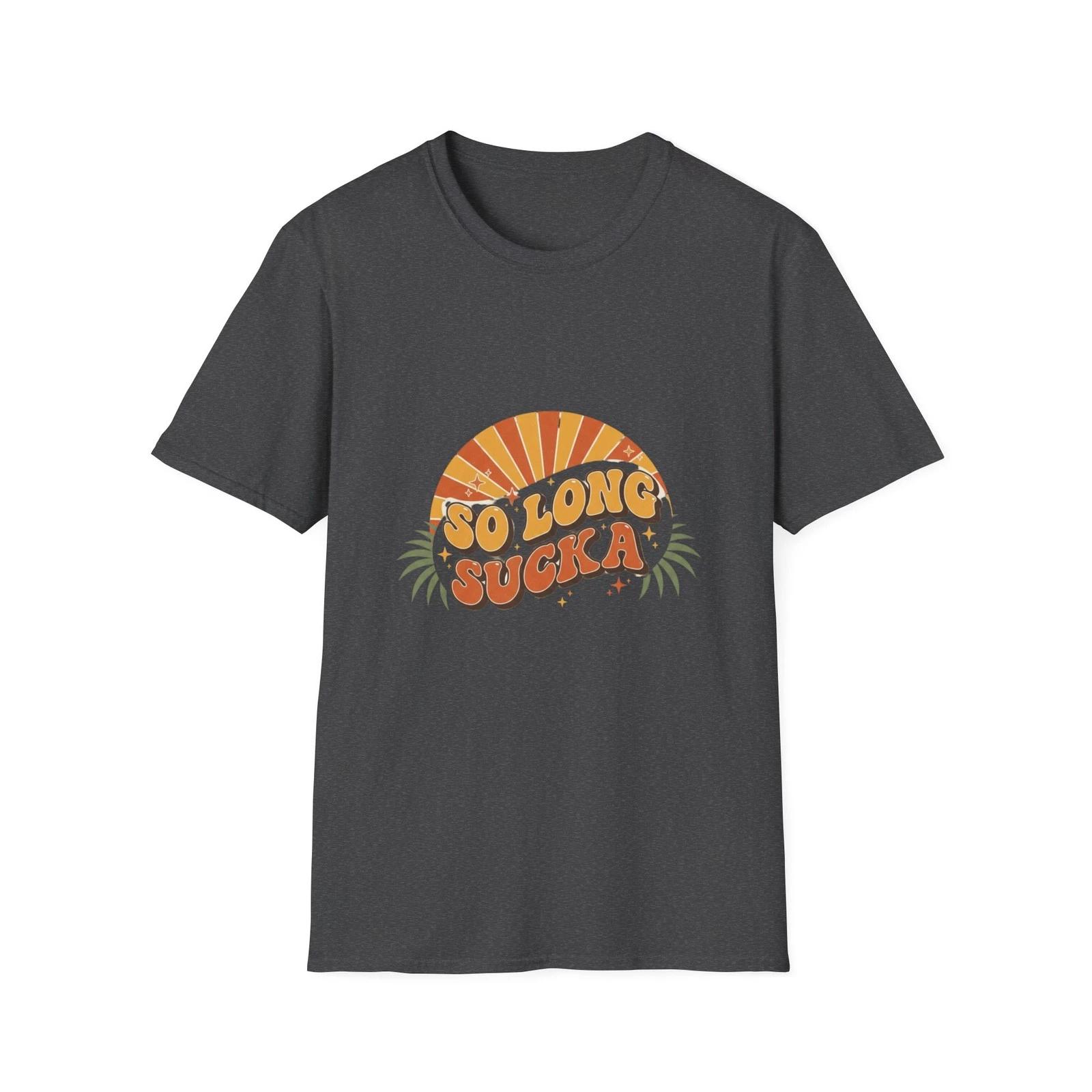 So Long Sucka retro sunset graphic T shirt | 70s vibe M