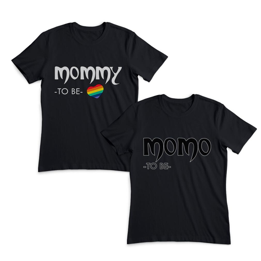 Valentines Day Couples Matching Outfits Momo to Be Mommy to Be Cotton Red L