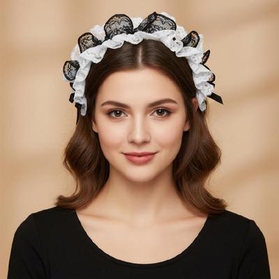 Delicate Lace Hairband Breathable Hair Hoop Comfortable Hair Styling Accessory Sweet Headwear For Women Girls
