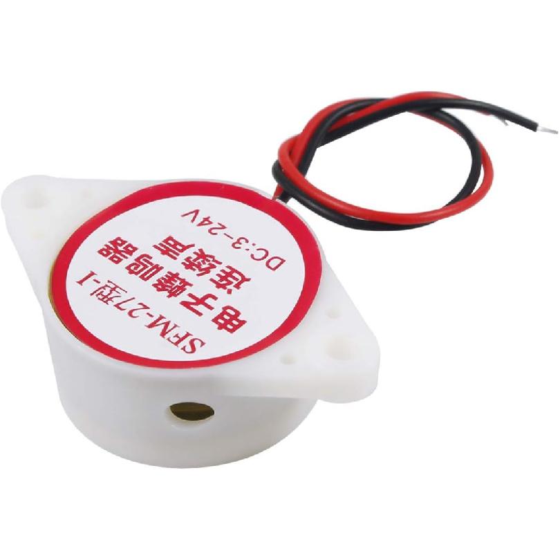 10PCS 95DB Alarm Buzzer SFM-27 High-Decibel 3-24V 12V Electronic Buzzer Beep Alarm Continuous Beep
