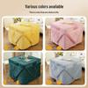Winter Electric Heater Table Quilted Cover with Grill Fire Design