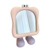 Bigfoot Portable Desktop Vanity Mirror for Dorm Students Cute Mini Beauty Mirror High-Face Makeup Mirror