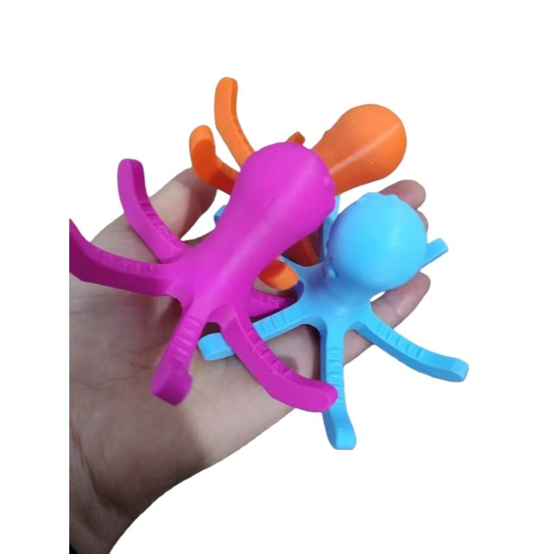 1Pcs 3D Printed Octopus-Shaped Standalone Water Bottle Drying Rack Enhanced Drying Efficiency For Various Cup