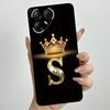 For Tecno Pova 7 Pro Ultra 5G Case Luxury Crown Letter Silicone Soft Phone Case For Tecno Pova7 Pro Ultra Shockproof Back Covers