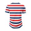 Summer Men's Popular T-shirt Printed V-neck Short Sleeved T-shirts