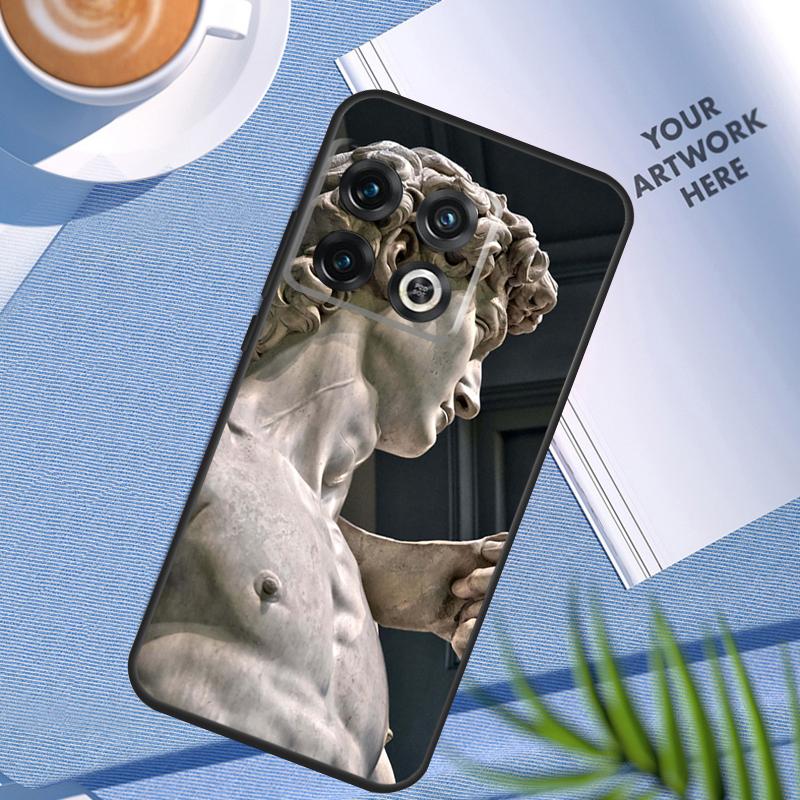 Michelangelo Art Case For OnePlus 12 12R 11 9 10 Pro 10R 10T 9R 8T Nord 3 CE 2 Lite 2T N10 N20 N30 CE4 Cover