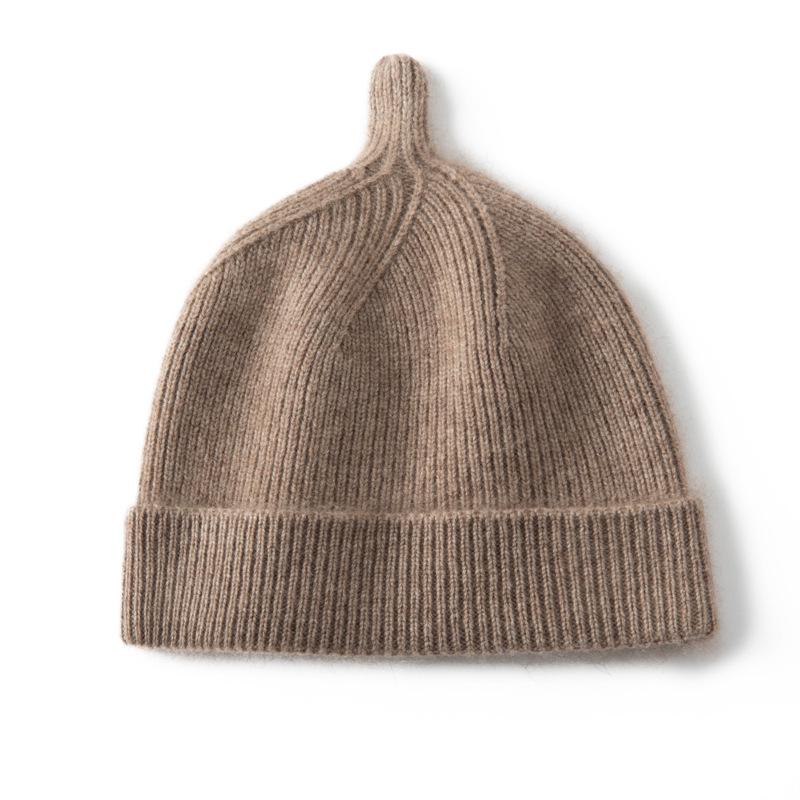 Children's Cashmere Knitted Teletubbies Hat - Cute, Versatile, Unisex, Warm for Autumn & Winter