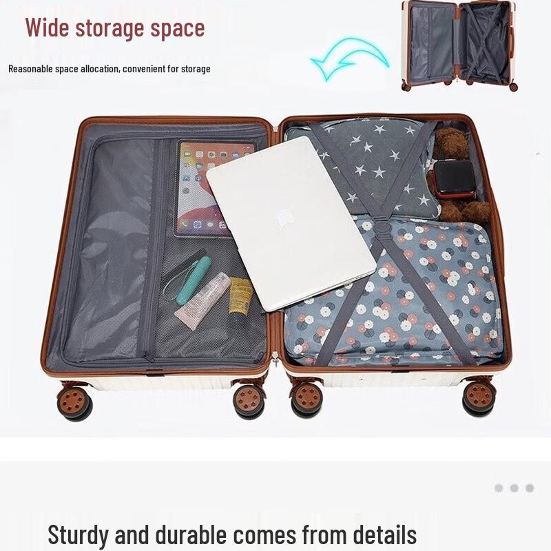KINGSGEAR K1808 Multifunctional Spinner Luggage