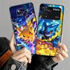Funda Phone Cover Case for Xiaomi Poco F8 X3 X4 X5 X7 Pro F1 M3 M4 M7 Pro C75 F3 C71 C50 M5 C61 Cute Pikachu Pokemon