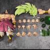 Zt Studio Broly Articulated Action Figure Green Hair Ancient Warrior Battle Damaged Model ZT02B Collectible For Adult Collectors