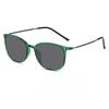 Nouvelles Lunettes de Soleil Presbytie Anti-Lumière Bleue Cadre Carré Rétro Lunettes d'Extérieur Haute Définition avec Dioptries Plus