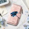 Stylish Cool Wolf Pattern Men Long Wallet Multi Slot Portable Durable Fashion Purse