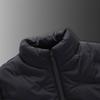 Men  Winter Fashion Stand Collar  Color Waistcoat Vest Jacket Top Coat