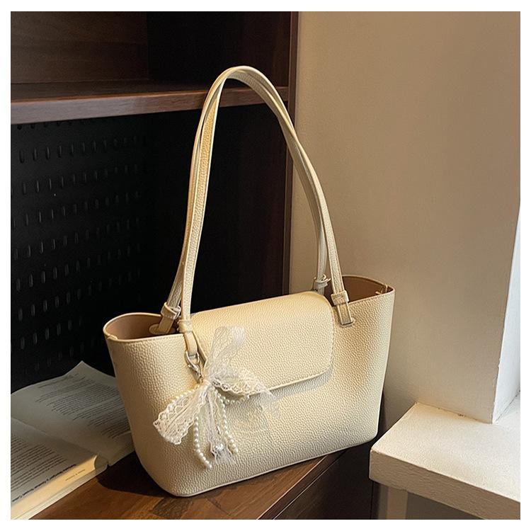 Large-capacity bag women's summer versatile new casual shoulder underarm mother bag commuter tote bag