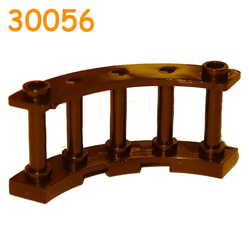 City Accessories Building Block MOC Part Fence Railing Stair Barrier Ladder Guard Bar Castle Garden Farm Assemble Brick 30056