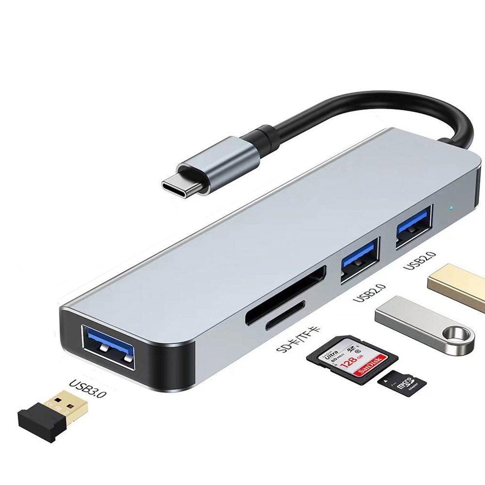 Type C Hub to USB 3 0 Splitter 4 in 1 Multiport Adapter for Phone Laptop Game Console High Speed Data Transfer