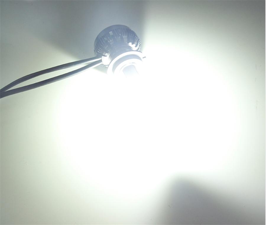 Pair H7 Led Rgb 72W 8000Lm Car Auto Headlight Driving Fog Bulbs Ballast Kit App Control