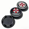 4pcs Umbrella Logo Emblem Car Wheel Center Caps OD 69MM Clips 56MM Wheels Hub Dust Cap Rim Hubcaps Cover Replace Car Accessories