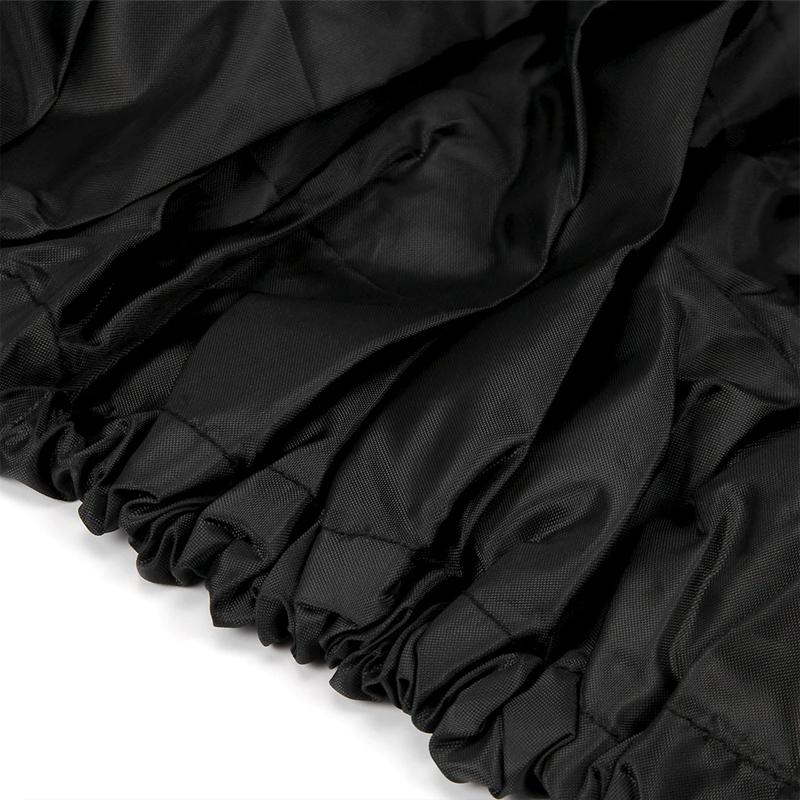 Quad Bike ATV Cover Universal 190T Waterproof Dustproof Motorcycle Vehicle Scooter Kart Motorbike Covers M L XL XXL XXXL Black