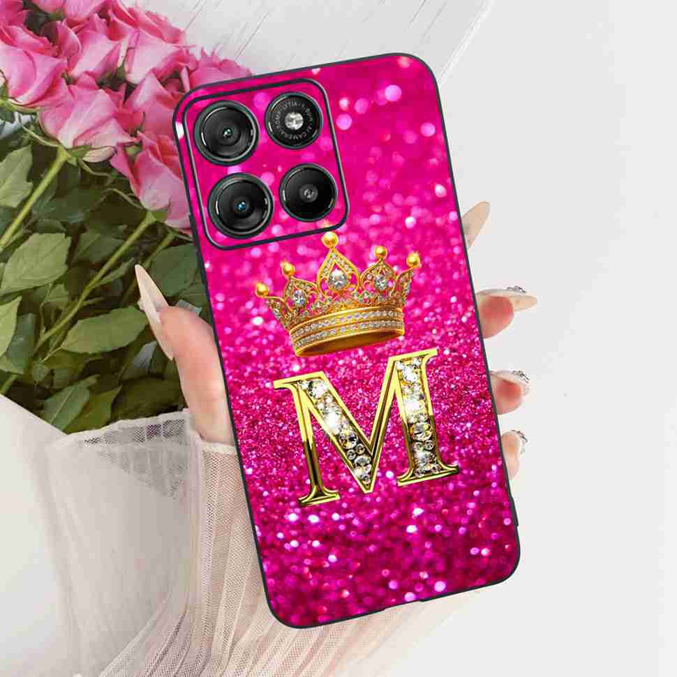For Motorola Moto G67 Power Case Couple 26 Letters Cover Soft Silicone Phone Cases For Moto G 67 G67 Power Bumper
