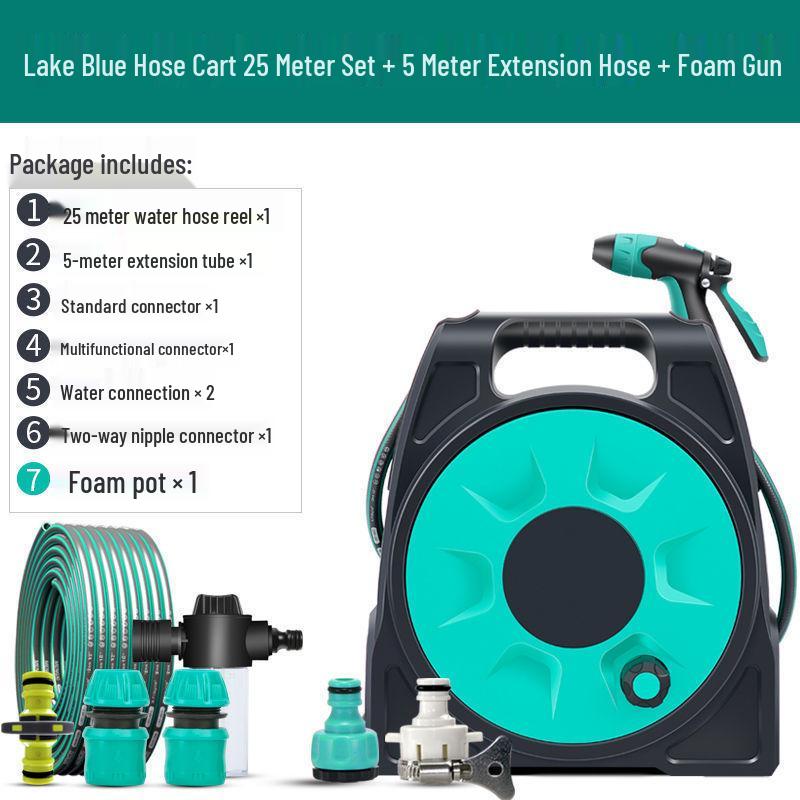 High-Pressure Household Car Wash Spray Gun with Hose