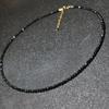 Marchio di moda Semplice Perline Nere Collana Corta Gioielli Femminili Donne Choker s Bijoux Femme Signore Festa 2024