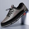 Men's Autumn Soft Leather Casual Shoes with Breathable Design and Flexible Sole