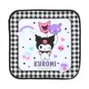 Sanrio Kuromi Petit Towel Set of 4 for with Name 250007 Children, Antibacterial, Space,