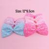 Handmade Sequin Bow Hair Accessories for Girls - Decorative Floral Headwear