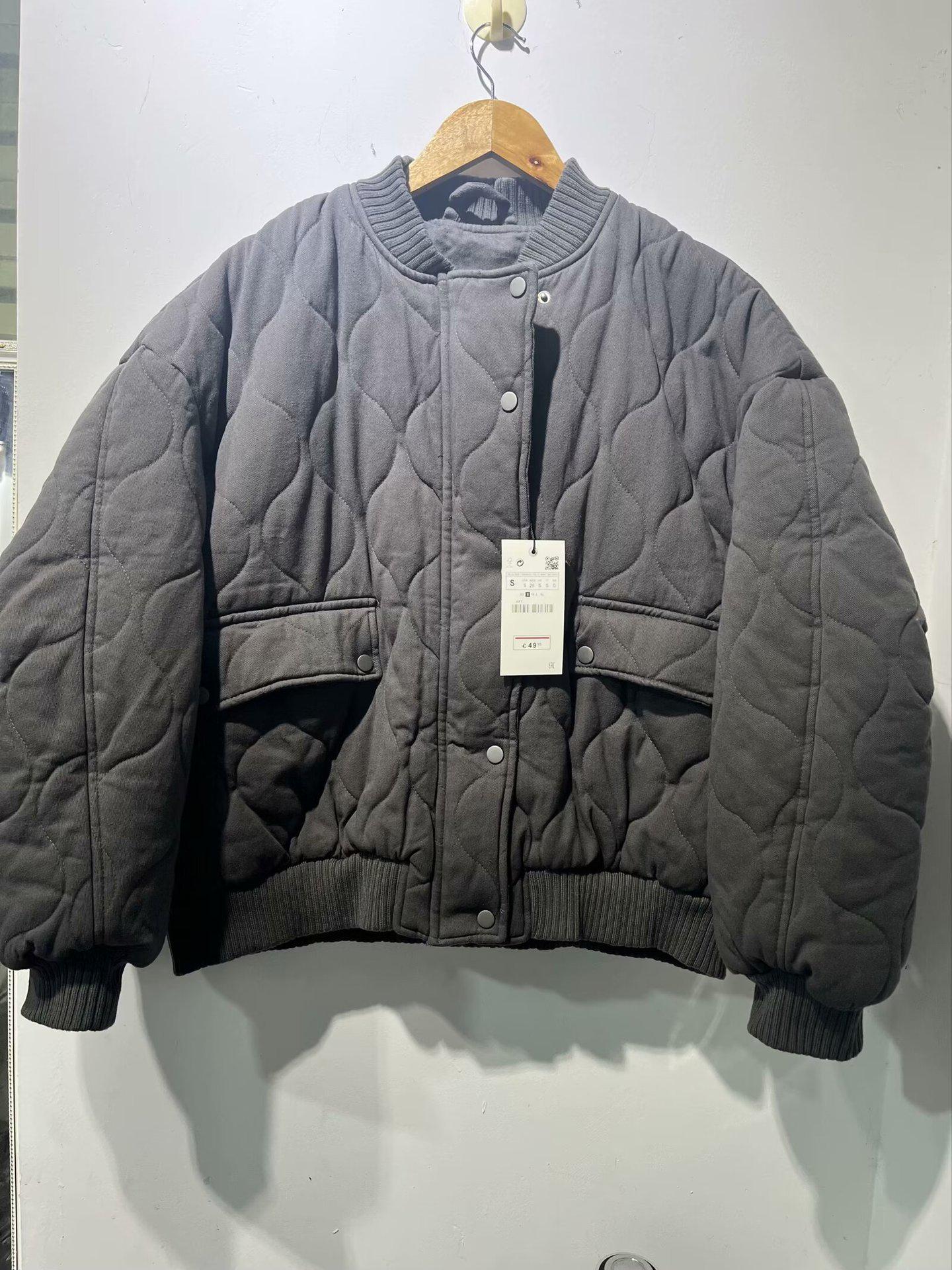 

TAOP&ZA Женская хлопковая свободная куртка-пилот - Коллекция осень-зима 4088243 L серый