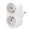 Waytex 52126 Jednoczęściowy przedłużacz 2 gniazda Schuko 16A