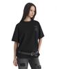 Teulimingbeodeu Oversized Graphic T-Shirts [ Black ]