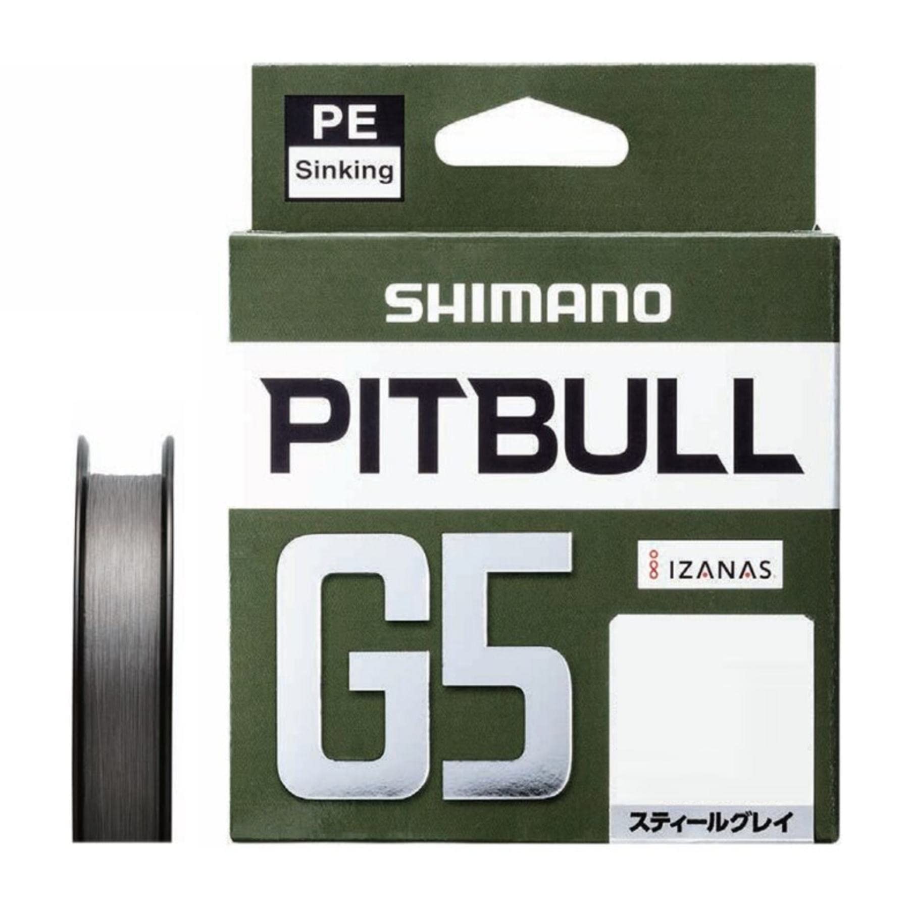 Shimano Pitbull G5 100m Steel Gray LD-M41U 0.8