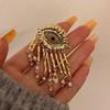 Exaggerated Eyes of Demon Stud Earring Pearl Devil's Eye Ring Devil's Eye Earrings  Party Favors