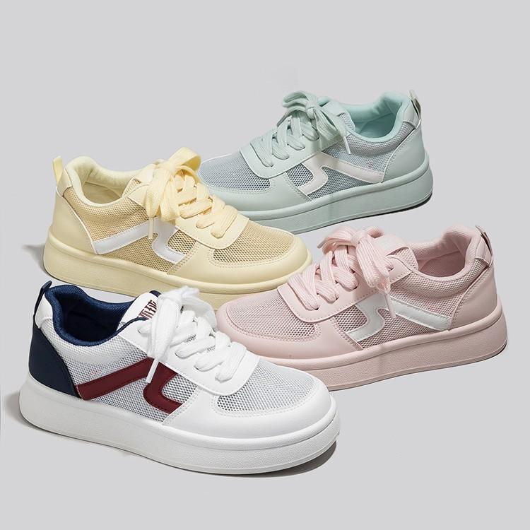 Global summer mesh breathable new niche lightweight design casual board shoes