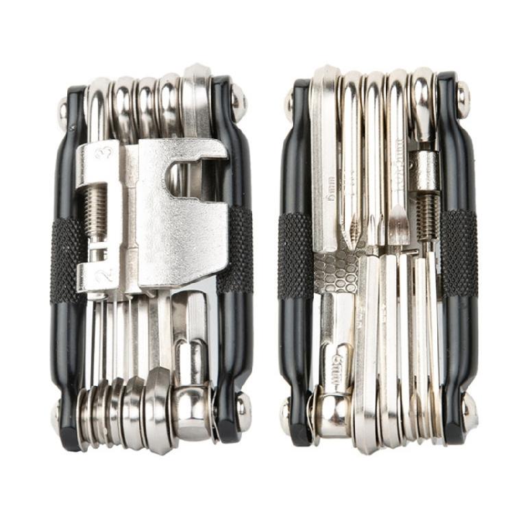 Portable Bike Repair Set Tire Repairs Patches Set with Storage Bag Bicycles Mechanic Repair Tool Cycling Accessories